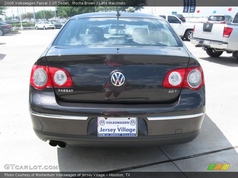 Mocha Brown / Latte Macchiato 2006 Volkswagen Passat 2.0T Sedan