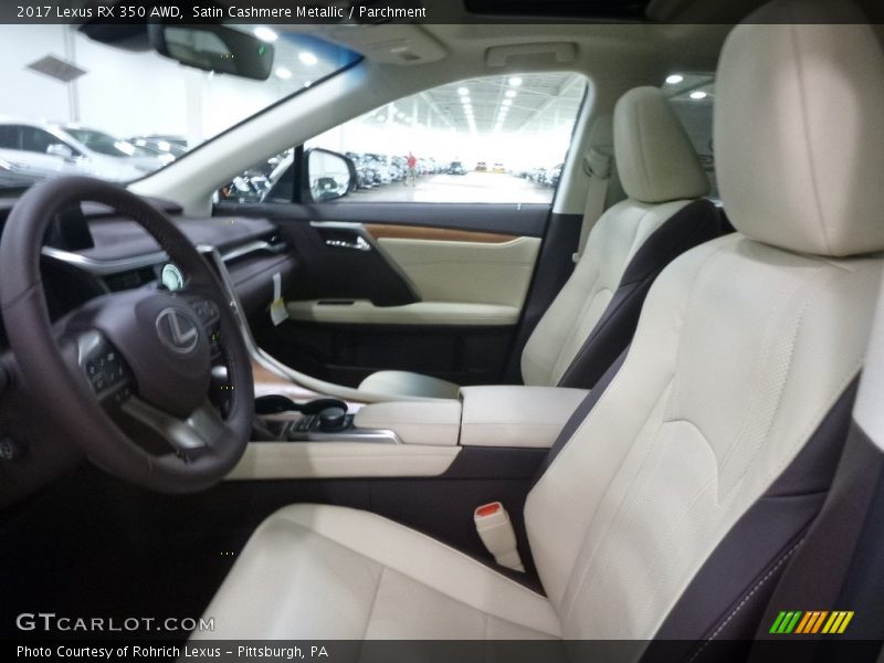 Satin Cashmere Metallic / Parchment 2017 Lexus RX 350 AWD