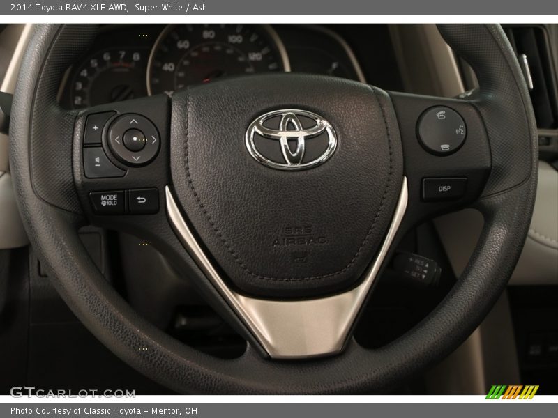Super White / Ash 2014 Toyota RAV4 XLE AWD