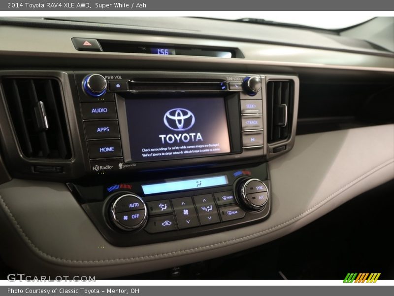 Super White / Ash 2014 Toyota RAV4 XLE AWD
