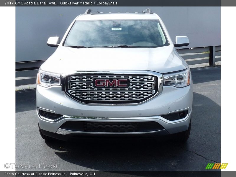 Quicksilver Metallic / Cocoa/Shale 2017 GMC Acadia Denali AWD