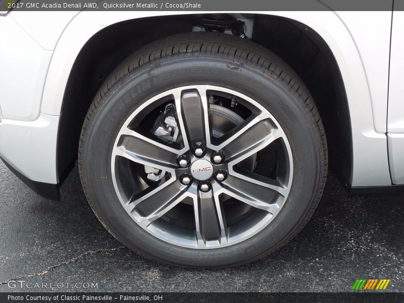 Quicksilver Metallic / Cocoa/Shale 2017 GMC Acadia Denali AWD