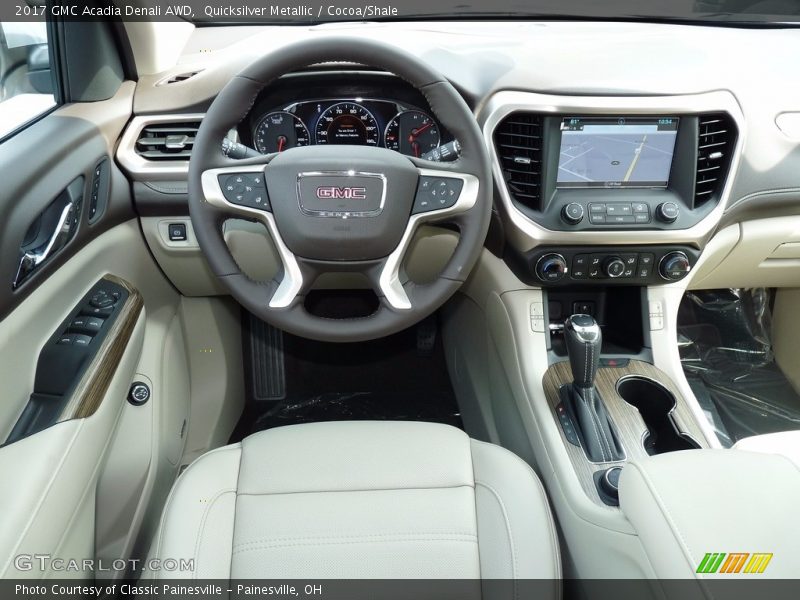 Quicksilver Metallic / Cocoa/Shale 2017 GMC Acadia Denali AWD