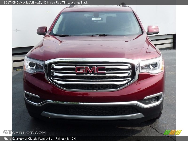 Crimson Red Tintcoat / Jet Black 2017 GMC Acadia SLE AWD