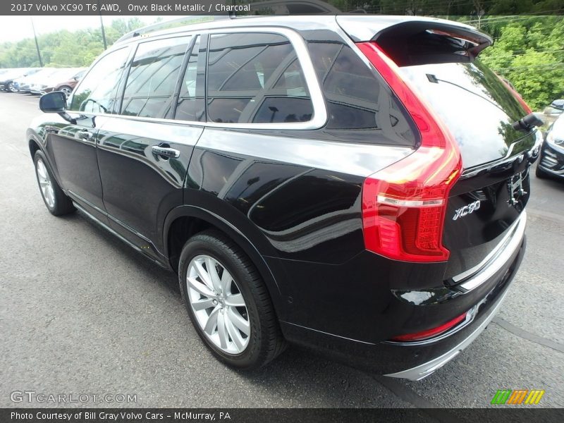 Onyx Black Metallic / Charcoal 2017 Volvo XC90 T6 AWD