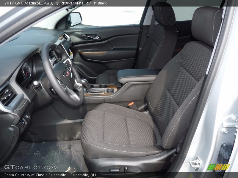 Quicksilver Metallic / Jet Black 2017 GMC Acadia SLE AWD
