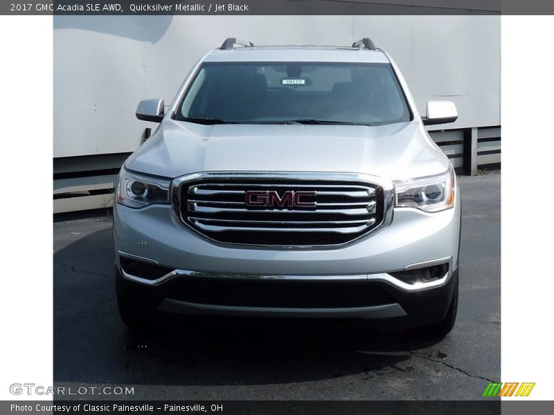Quicksilver Metallic / Jet Black 2017 GMC Acadia SLE AWD