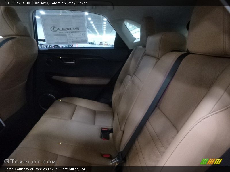Atomic Silver / Flaxen 2017 Lexus NX 200t AWD