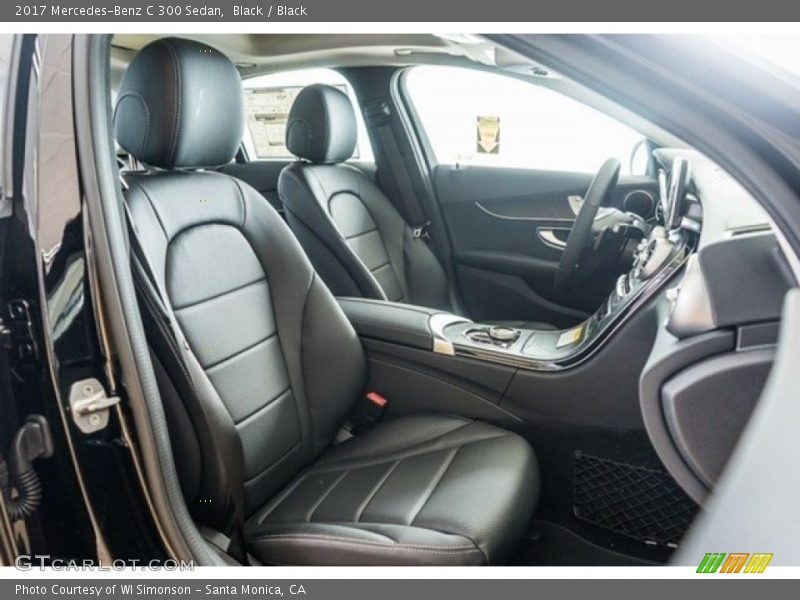 Black / Black 2017 Mercedes-Benz C 300 Sedan