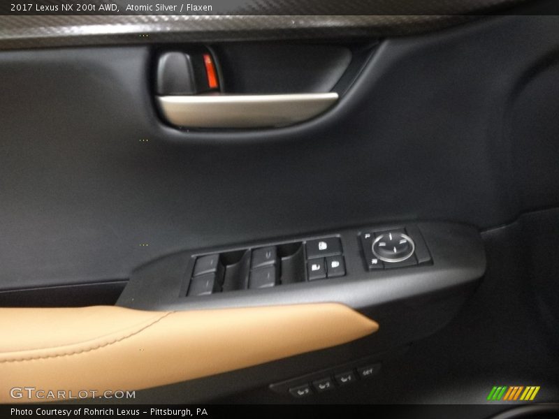 Atomic Silver / Flaxen 2017 Lexus NX 200t AWD