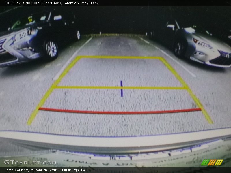Atomic Silver / Black 2017 Lexus NX 200t F Sport AWD