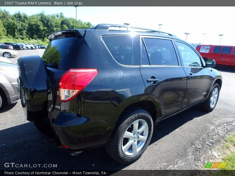 Black / Ash Gray 2007 Toyota RAV4 Limited