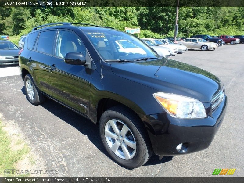 Black / Ash Gray 2007 Toyota RAV4 Limited