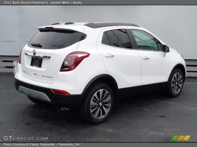 Summit White / Ebony 2017 Buick Encore Preferred II