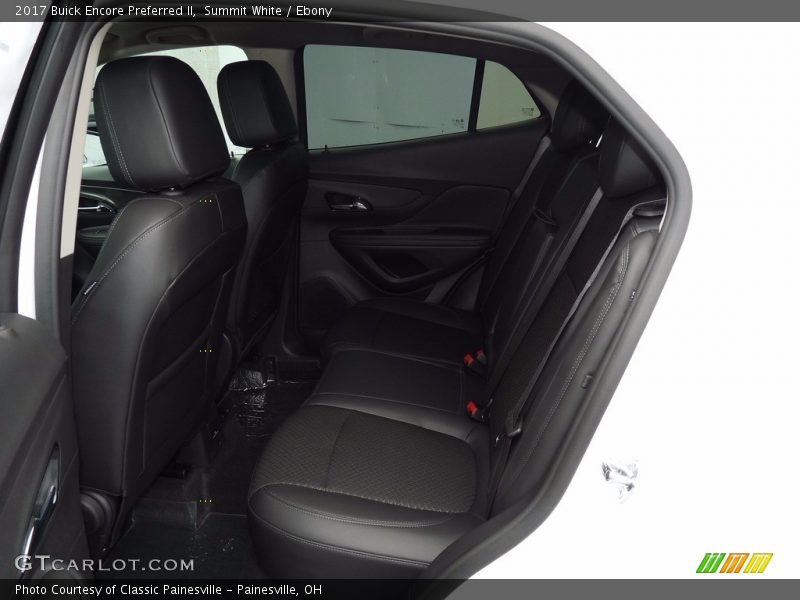 Summit White / Ebony 2017 Buick Encore Preferred II