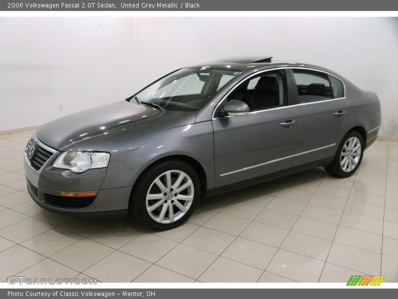 United Grey Metallic / Black 2006 Volkswagen Passat 2.0T Sedan