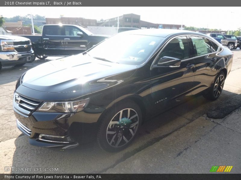 Black / Jet Black 2018 Chevrolet Impala LT
