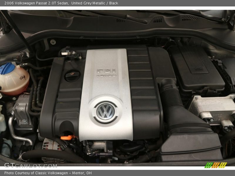 United Grey Metallic / Black 2006 Volkswagen Passat 2.0T Sedan