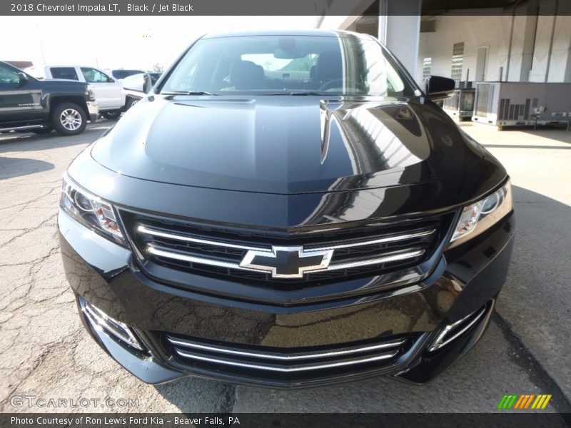 Black / Jet Black 2018 Chevrolet Impala LT