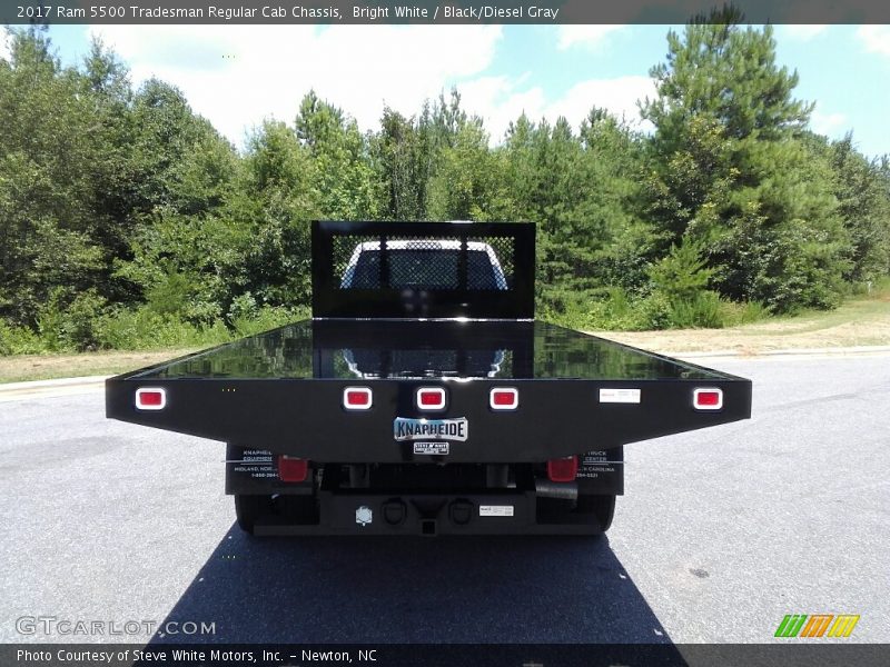 Bright White / Black/Diesel Gray 2017 Ram 5500 Tradesman Regular Cab Chassis