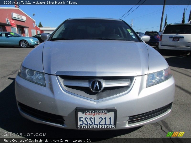 Alabaster Silver Metallic / Ebony 2006 Acura TL 3.2