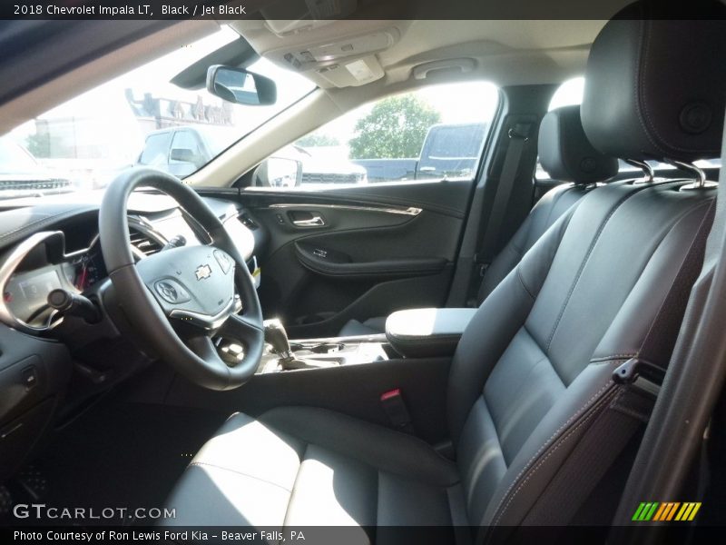 Black / Jet Black 2018 Chevrolet Impala LT