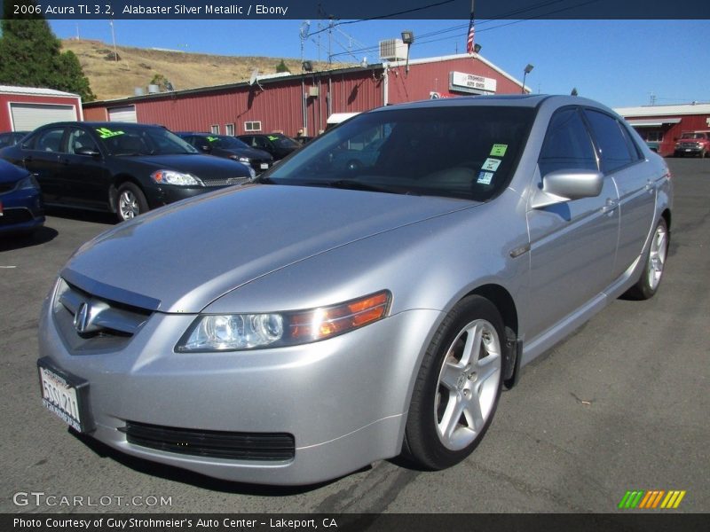 Alabaster Silver Metallic / Ebony 2006 Acura TL 3.2