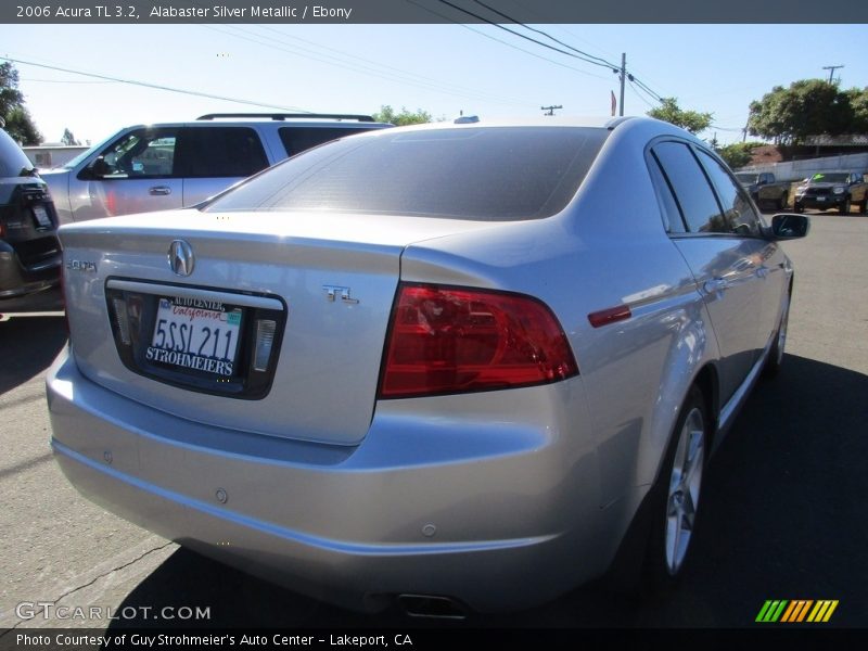 Alabaster Silver Metallic / Ebony 2006 Acura TL 3.2