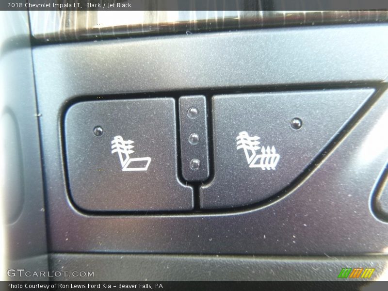 Black / Jet Black 2018 Chevrolet Impala LT