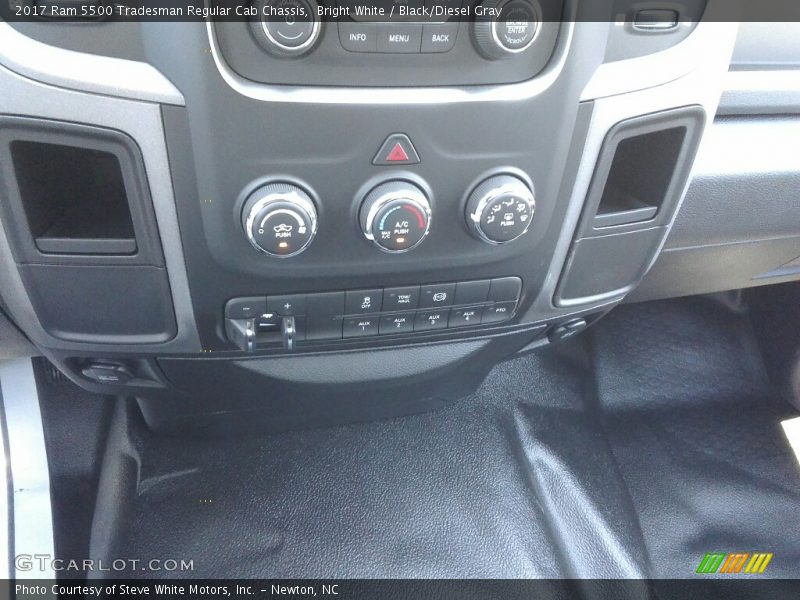 Bright White / Black/Diesel Gray 2017 Ram 5500 Tradesman Regular Cab Chassis