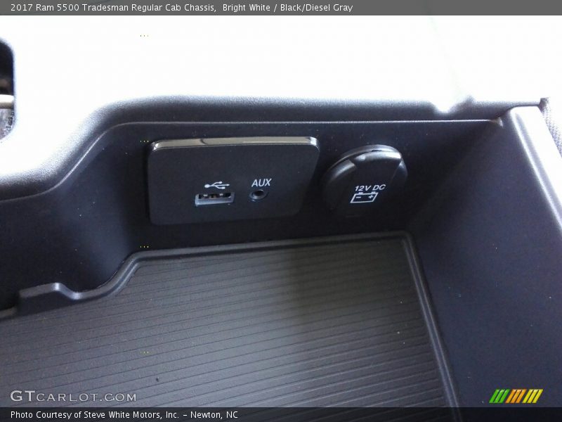 Bright White / Black/Diesel Gray 2017 Ram 5500 Tradesman Regular Cab Chassis
