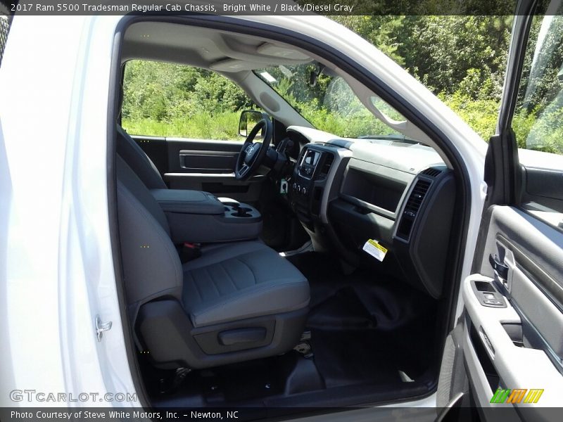 Bright White / Black/Diesel Gray 2017 Ram 5500 Tradesman Regular Cab Chassis