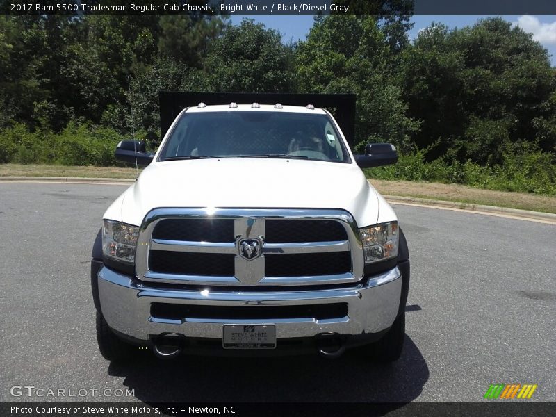 Bright White / Black/Diesel Gray 2017 Ram 5500 Tradesman Regular Cab Chassis