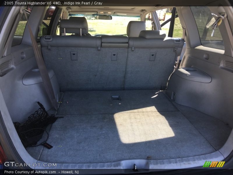 Indigo Ink Pearl / Gray 2005 Toyota Highlander V6 4WD