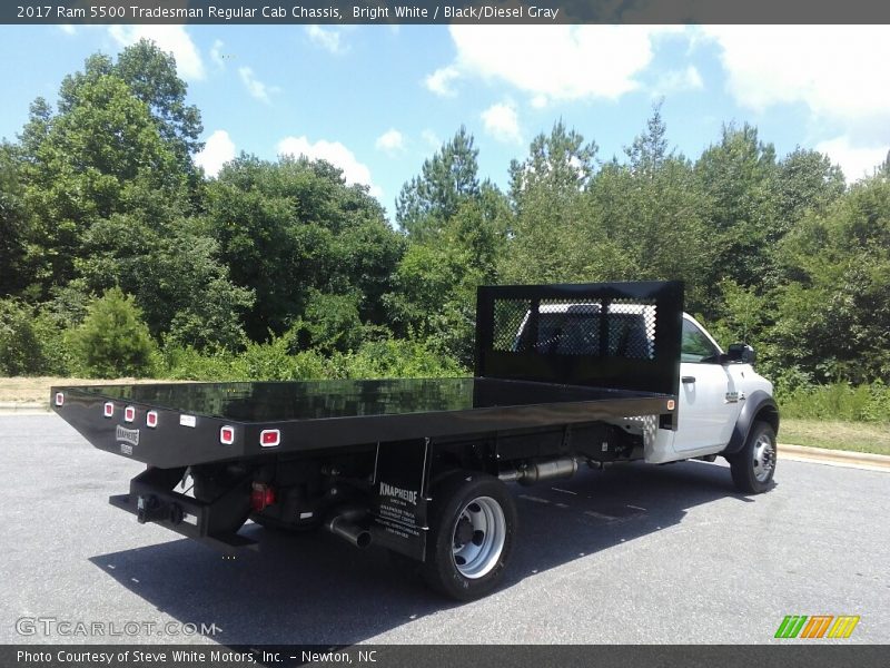 Bright White / Black/Diesel Gray 2017 Ram 5500 Tradesman Regular Cab Chassis