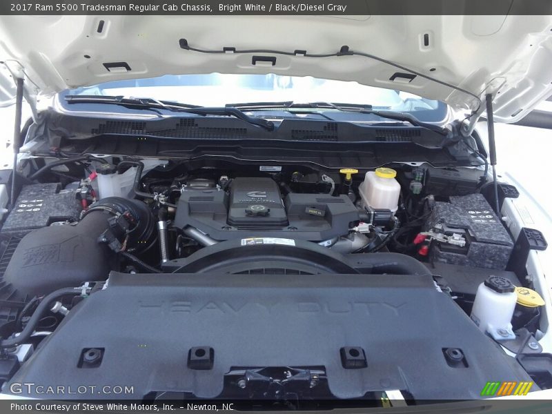 Bright White / Black/Diesel Gray 2017 Ram 5500 Tradesman Regular Cab Chassis