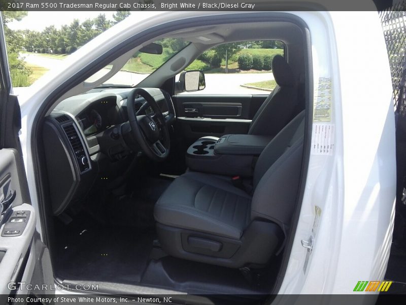 Bright White / Black/Diesel Gray 2017 Ram 5500 Tradesman Regular Cab Chassis