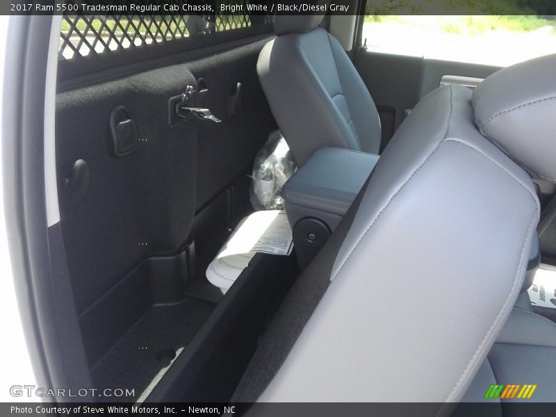 Bright White / Black/Diesel Gray 2017 Ram 5500 Tradesman Regular Cab Chassis