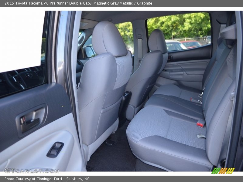 Magnetic Gray Metallic / Graphite 2015 Toyota Tacoma V6 PreRunner Double Cab