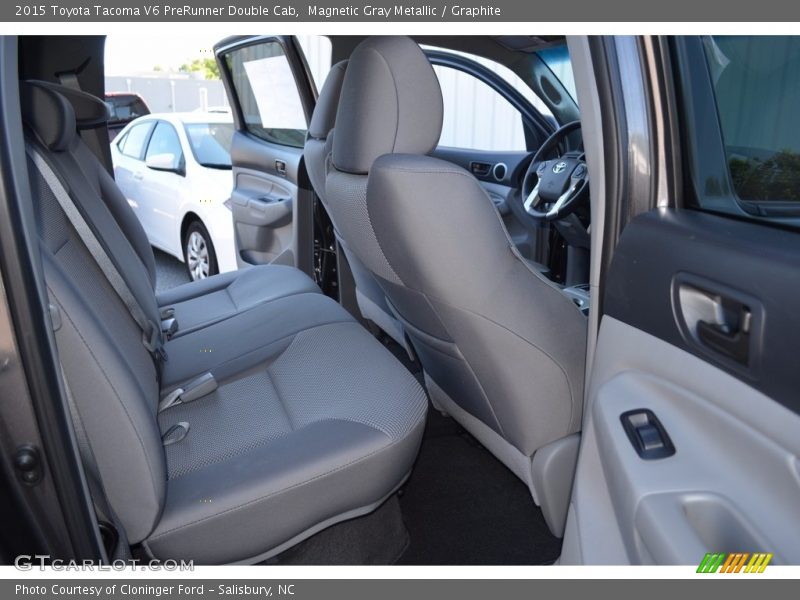 Magnetic Gray Metallic / Graphite 2015 Toyota Tacoma V6 PreRunner Double Cab