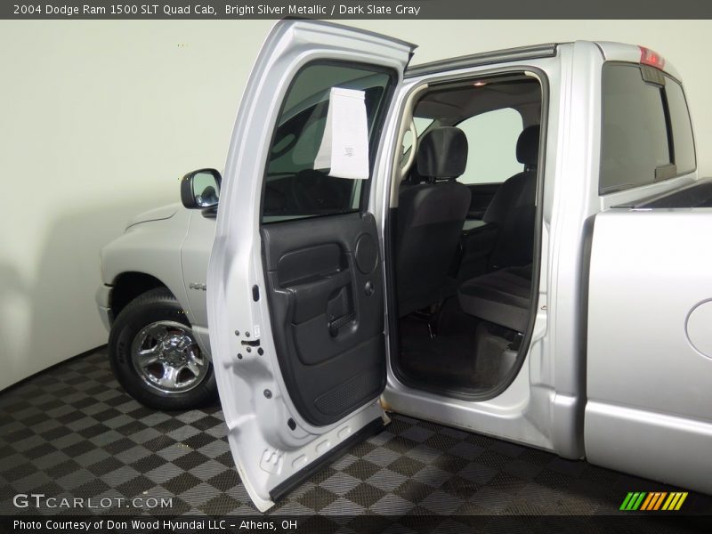 Bright Silver Metallic / Dark Slate Gray 2004 Dodge Ram 1500 SLT Quad Cab