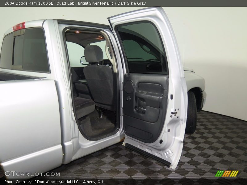 Bright Silver Metallic / Dark Slate Gray 2004 Dodge Ram 1500 SLT Quad Cab