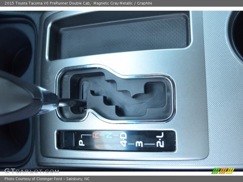 Magnetic Gray Metallic / Graphite 2015 Toyota Tacoma V6 PreRunner Double Cab