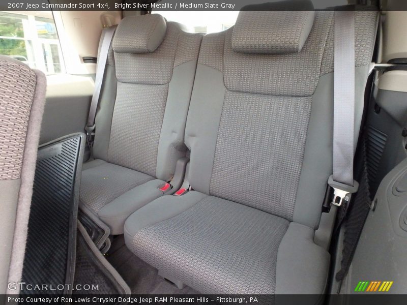 Bright Silver Metallic / Medium Slate Gray 2007 Jeep Commander Sport 4x4