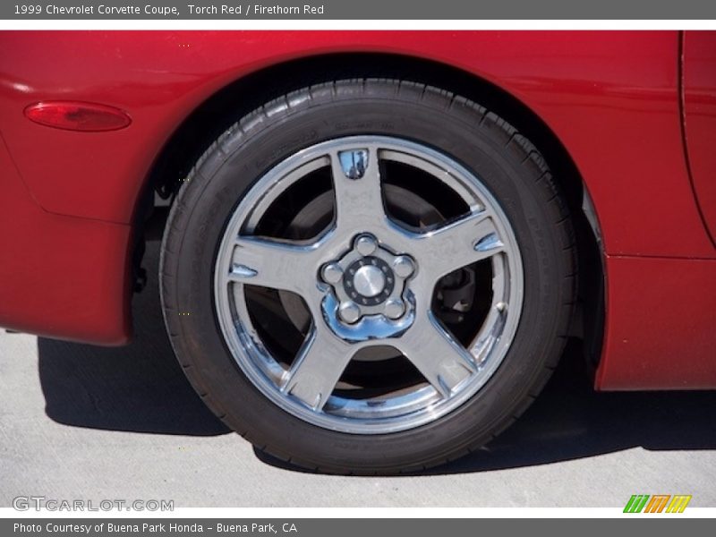 Torch Red / Firethorn Red 1999 Chevrolet Corvette Coupe