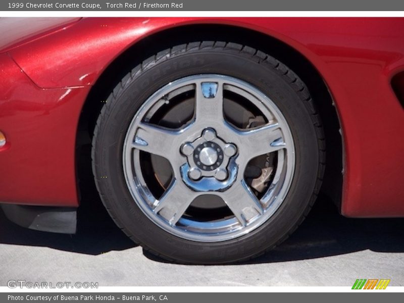 Torch Red / Firethorn Red 1999 Chevrolet Corvette Coupe