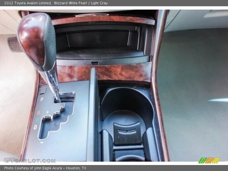 Blizzard White Pearl / Light Gray 2012 Toyota Avalon Limited