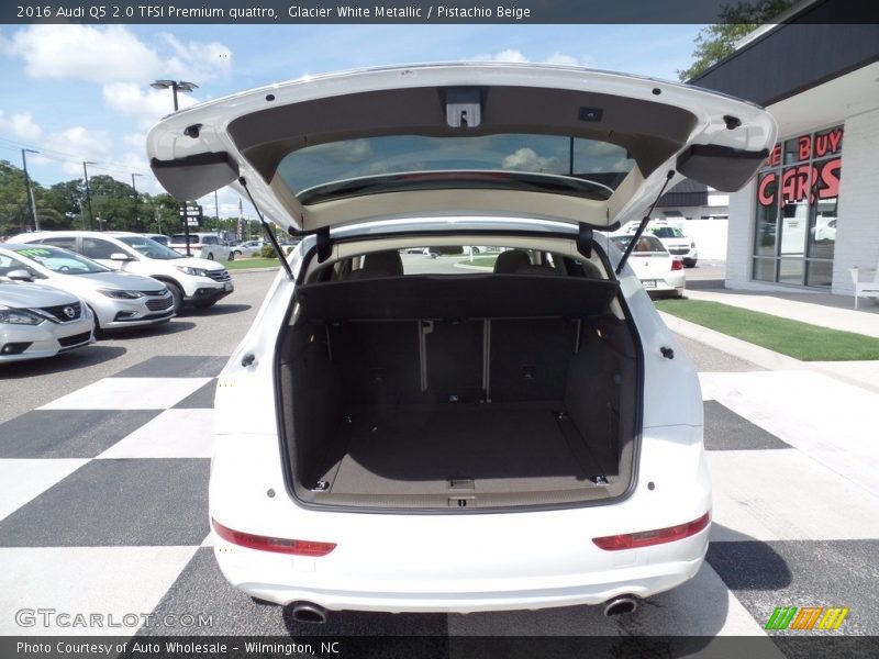 Glacier White Metallic / Pistachio Beige 2016 Audi Q5 2.0 TFSI Premium quattro