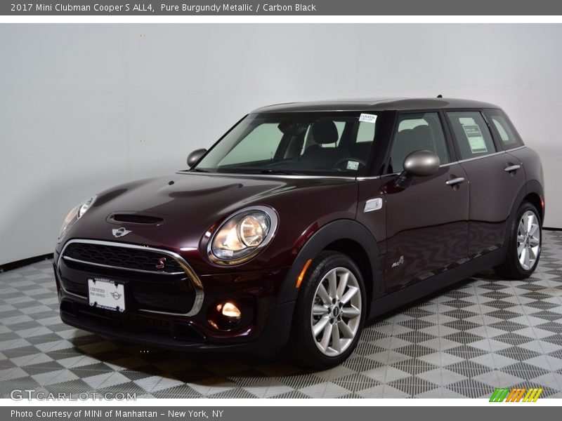Pure Burgundy Metallic / Carbon Black 2017 Mini Clubman Cooper S ALL4
