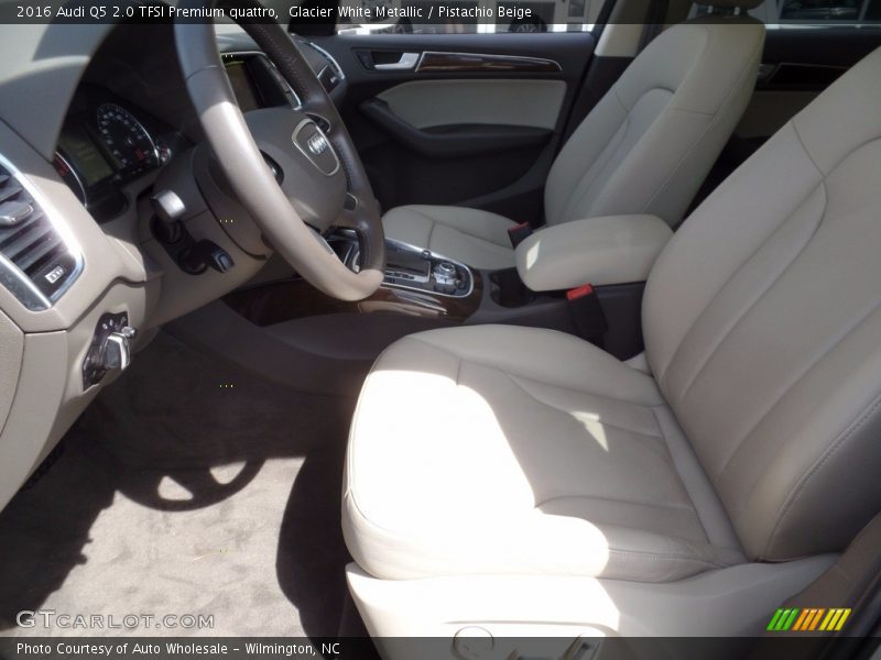 Glacier White Metallic / Pistachio Beige 2016 Audi Q5 2.0 TFSI Premium quattro